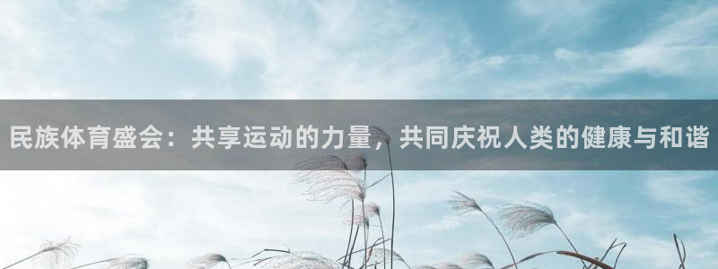 杏宇4平台：民族体育盛会：共享运动的力量，共同庆祝人类的健康与和谐